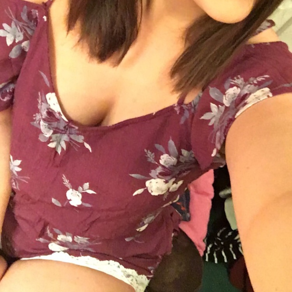 Cold shoulder romper